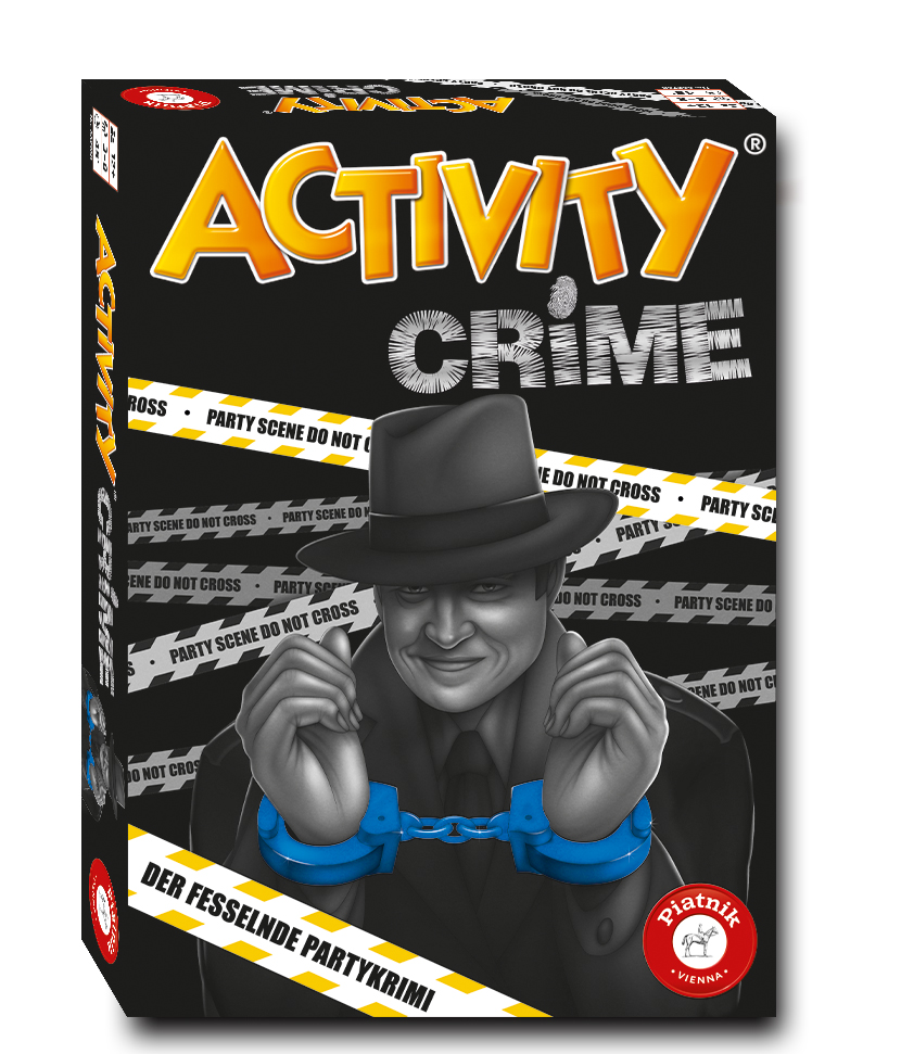 Activity Crime: Fesselndes neues Partyspiel von Piatnik