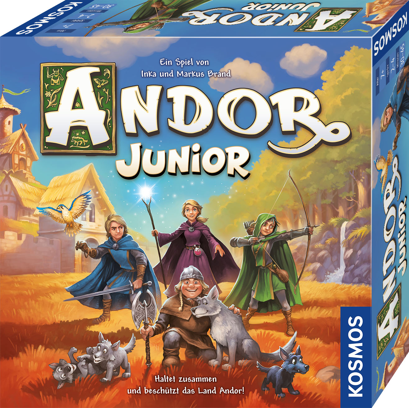 Kosmos präsentiert das vielfach preisgekrönte Andor-Abenteuer jetzt als kooperativen Spielehit für die ganze Familie 