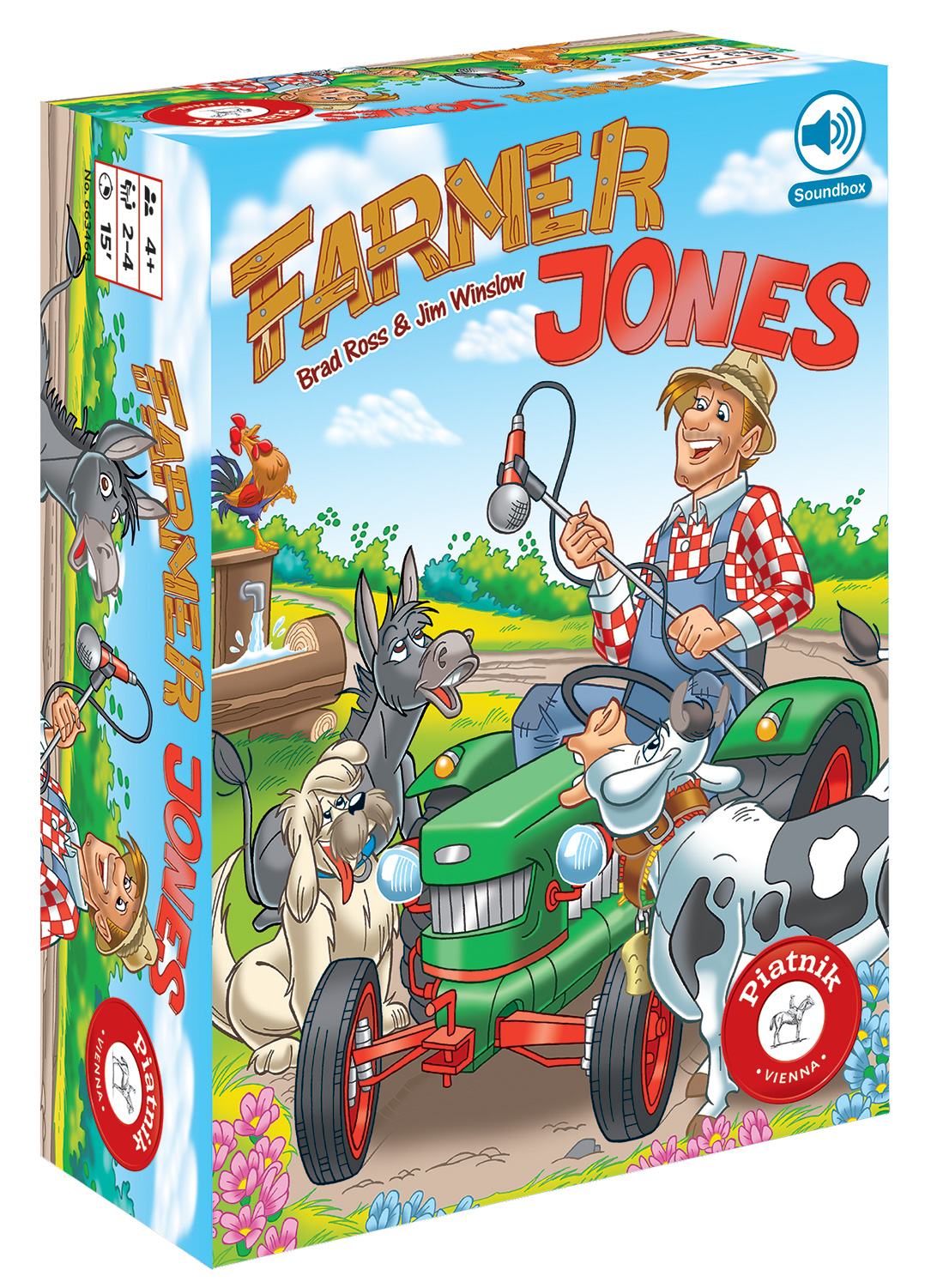 Farmer Jones: Piatnik bringt lustiges Geräusche-Suchspiel