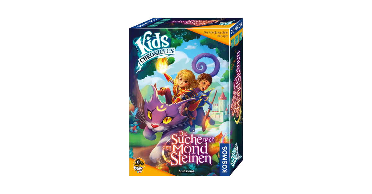 Kosmos Verlag | Neues Abenteuer mit Kids Chronicles - Die Suche nach den Mondsteinen