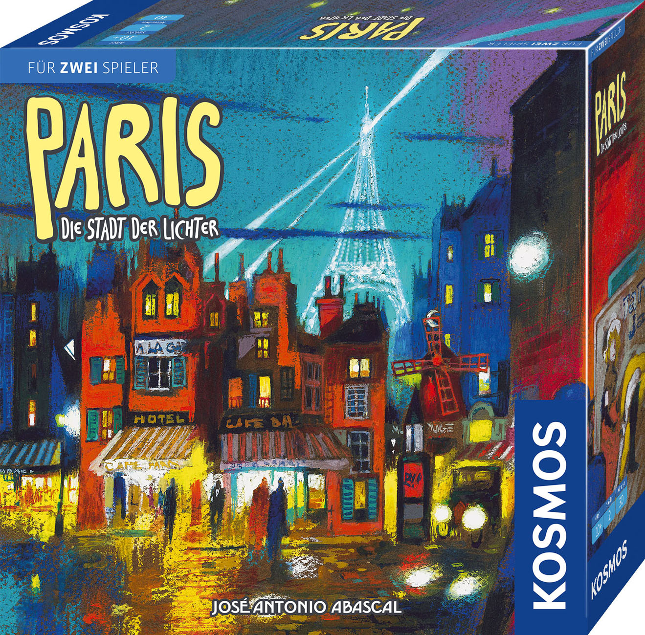 Kosmos präsentiert mit Paris - Die Stadt der Lichter neues Strategiespiel für Zwei