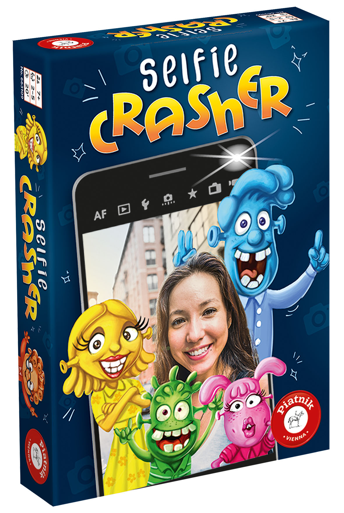 Piatnik präsentiert rasantes Kartenspiel Selfie Crasher
