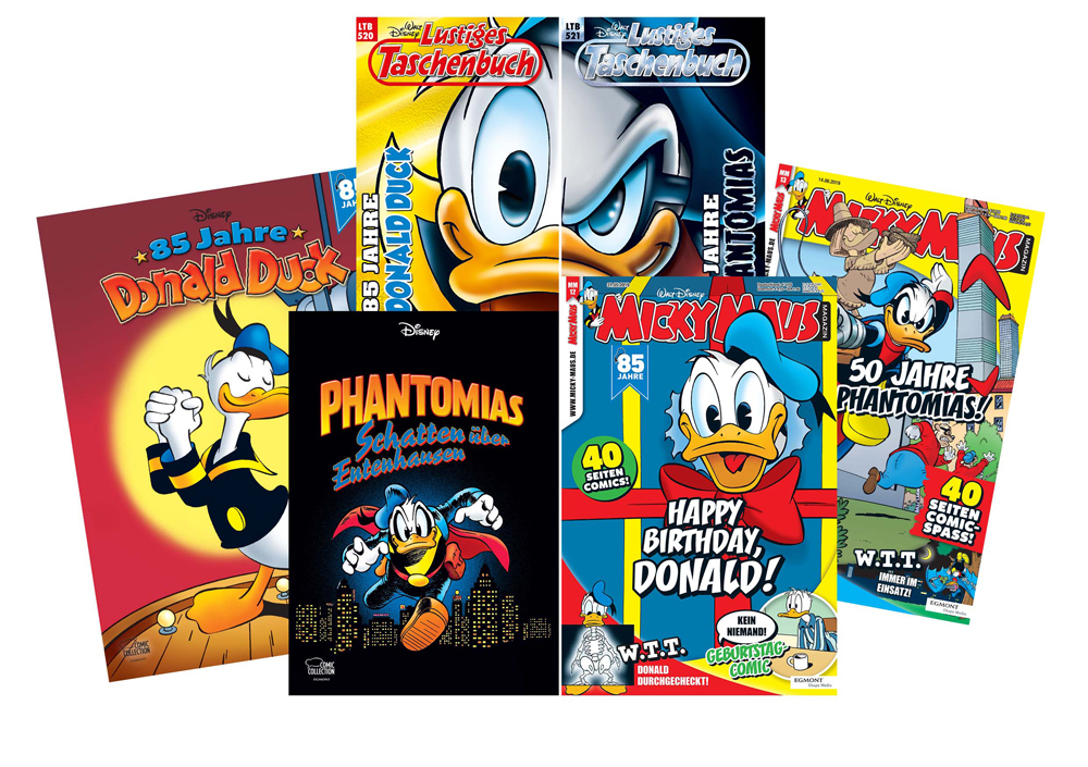 Donald Duck: ein Held - zwei Jubiläen