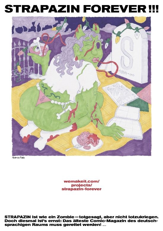 Strapazin kämpft ums Überleben und startet Crowdfunding-Kampagne