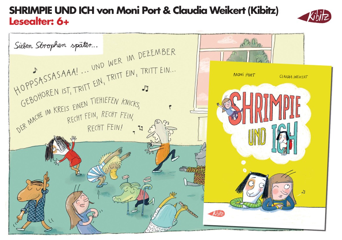 Shrimpie und ich | Kindercomic über Freundschaft, Mut und die erste Schulzeit