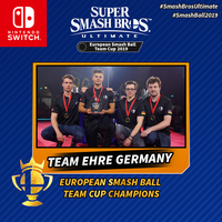 Team Ehre Germany siegt im Finale des European Smash Ball Team Cup 2019