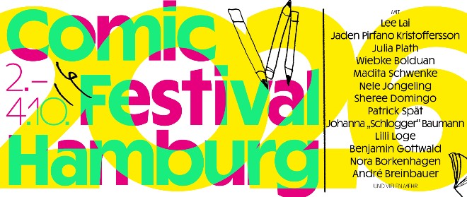 Comicfestival Hamburg feiert im Oktober sein 20. Jubiläum