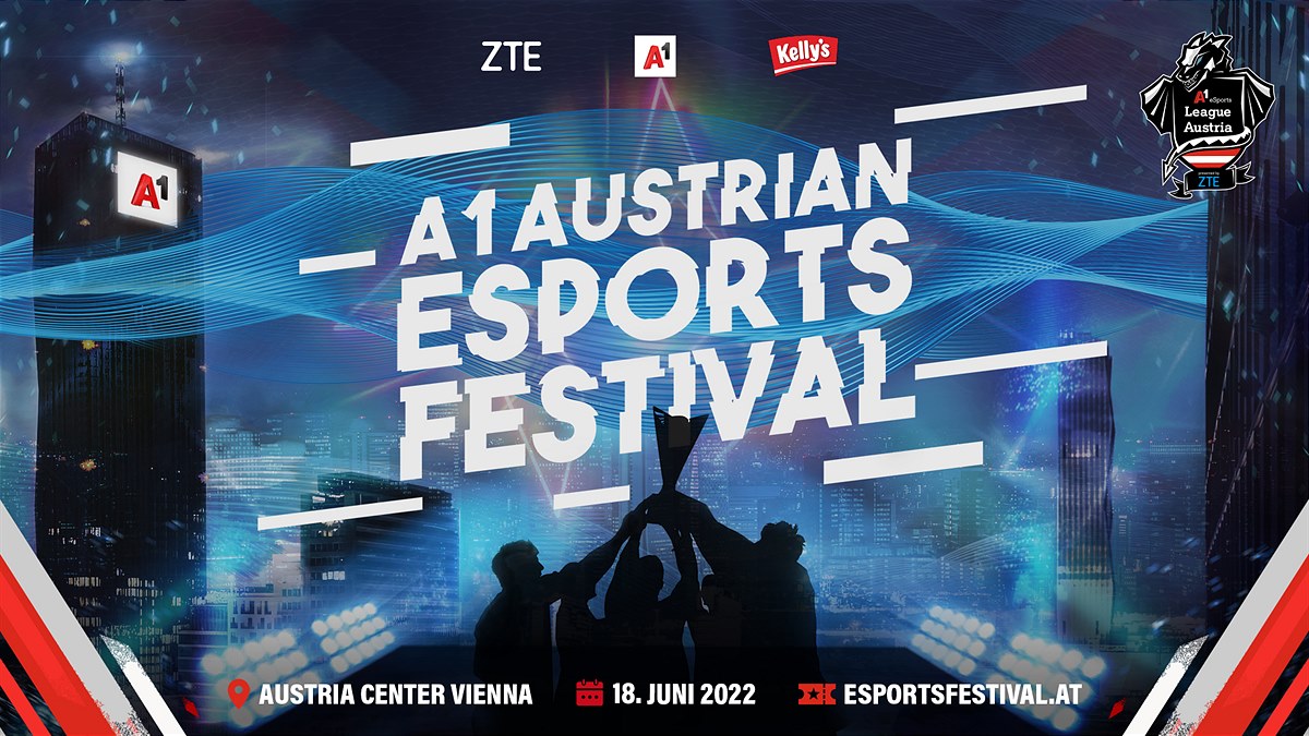 A1 launcht Austrian eSports Festival