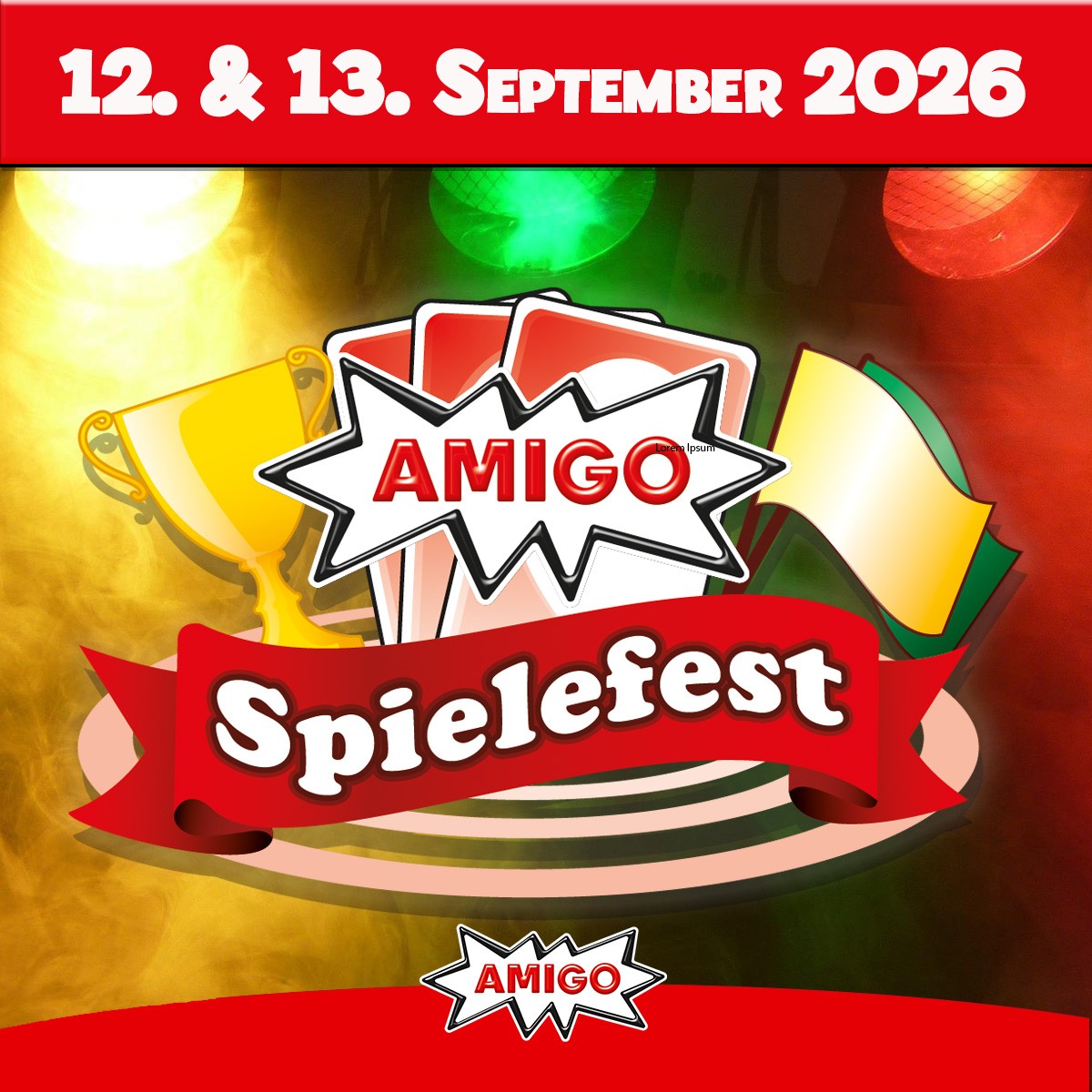 AMIGO Spielefest 2026 | Fünf Deutsche Meisterschaften und erstmals Halli-Galli-Vereinsmeisterschaft