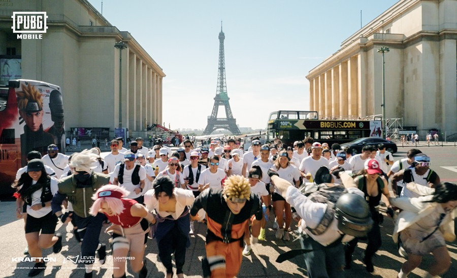 PUBG Mobile feiert Naruto-Kollaboration mit großem Fan-Event in Paris