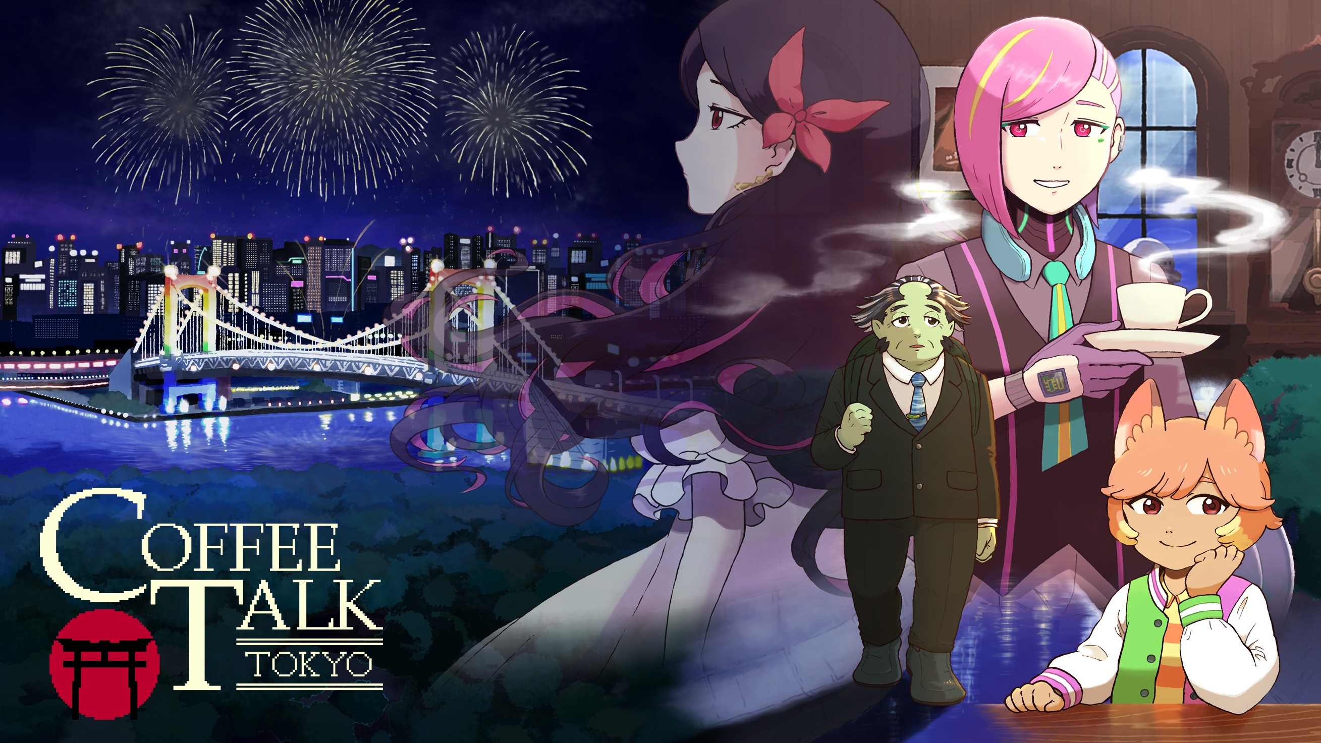 Coffee Talk Tokyo ist erschienen und verlegt die Nachtschicht in ein neonleuchtendes Tokio
