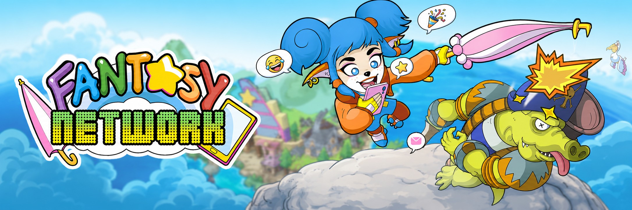 Fantasy Network | Social-Media-Metroidvania ist ab sofort für PC erhältlich