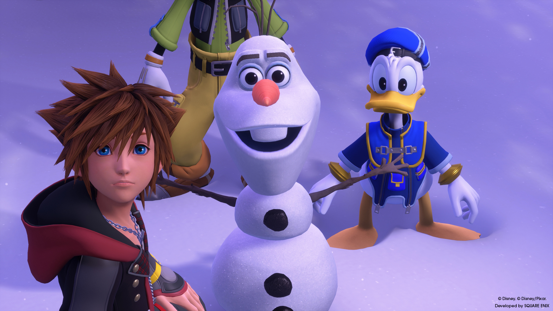 Kingdom Hearts III feiert den Welt-Schneemann-Tag