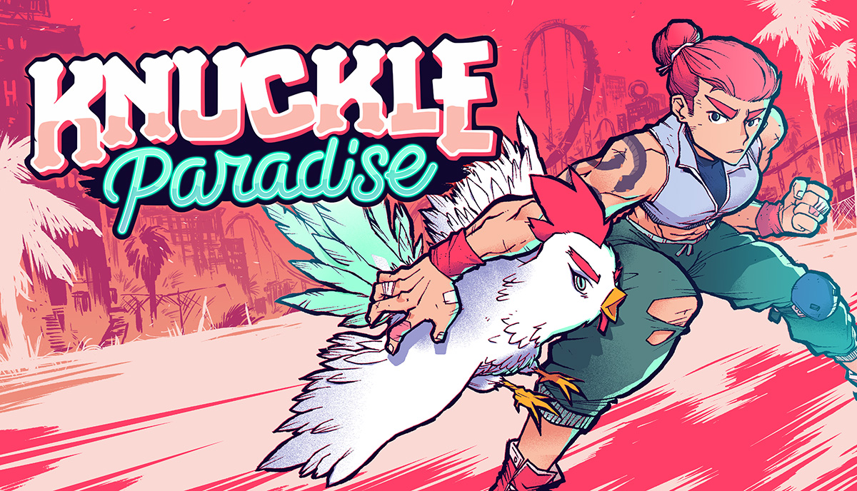 Knuckle Paradise angekündigt | Flying Oak Games schickt Jane und ihr Kampfhuhn 2027 in den Vergnügungspark