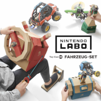 Abtauchen, in die Luft gehen und abfahren: Das Nintendo Labo Fahrzeug-Set