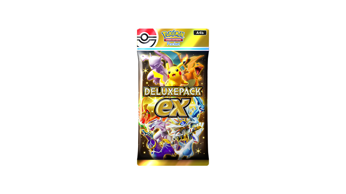 Pokémon-Sammelkartenspiel-Pocket | Deluxepack-ex-Boosterpacks erscheinen für begrenzte Zeit