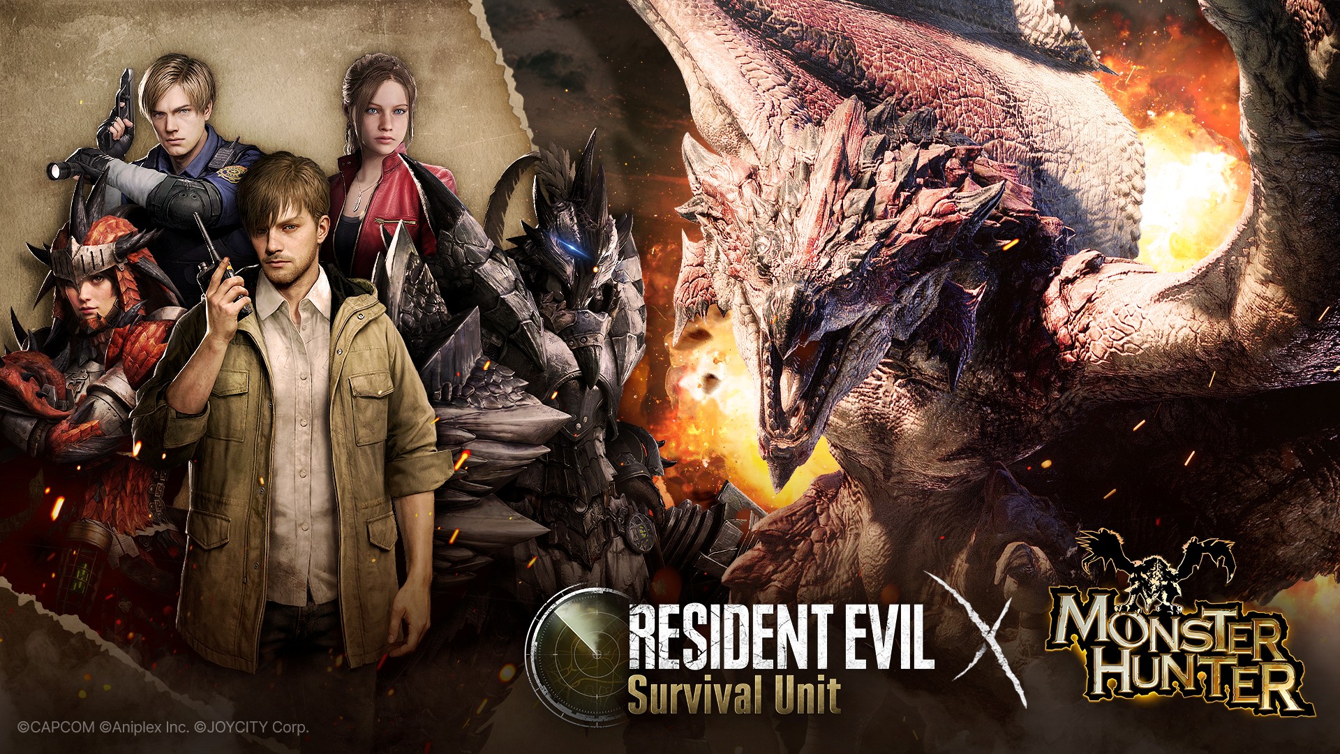 Resident Evil Survival Unit startet Crossover mit Monster Hunter