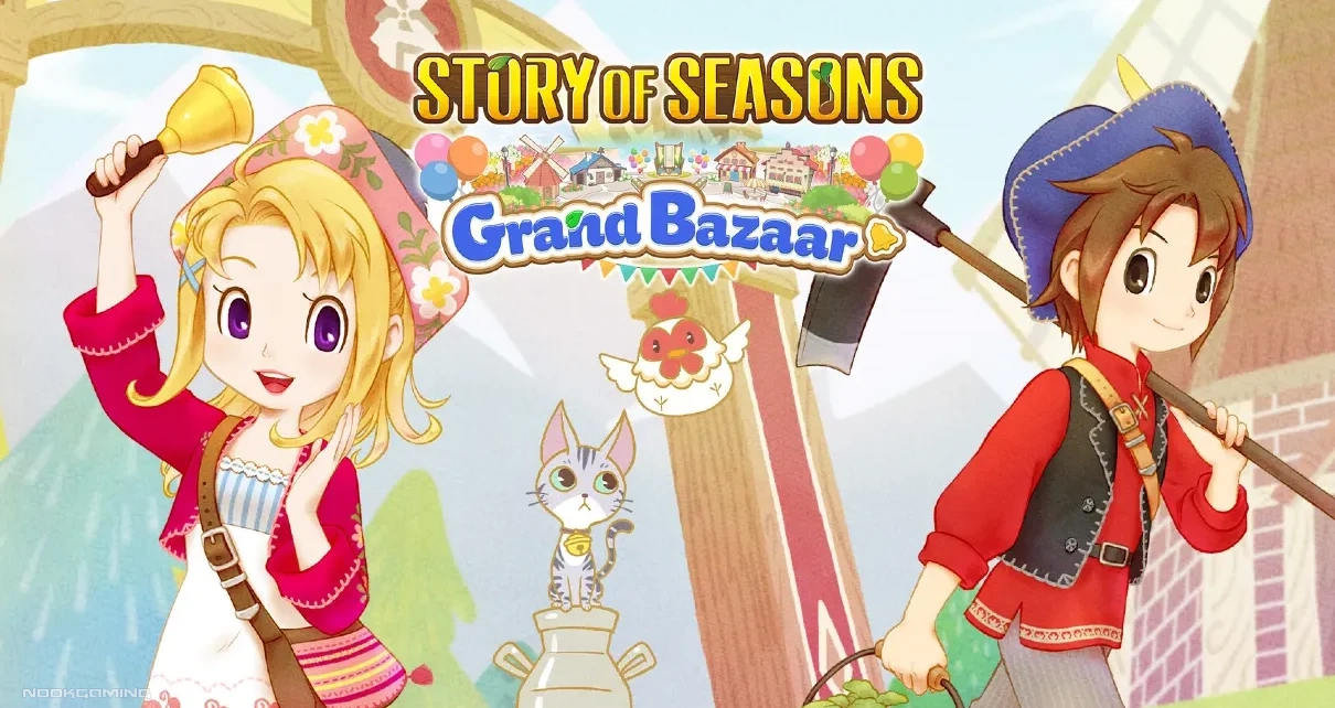 Story of Seasons: Grand Bazaar ist jetzt auch für PS5 und Xbox Series X|S erhältlich