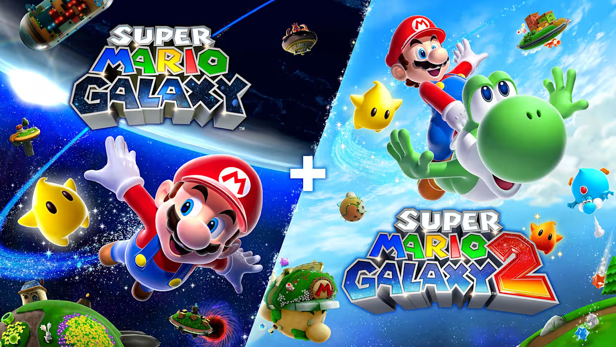 Ab heute in Super Mario Galaxy + Super Mario Galaxy 2 intergalaktische Abenteuer erleben
