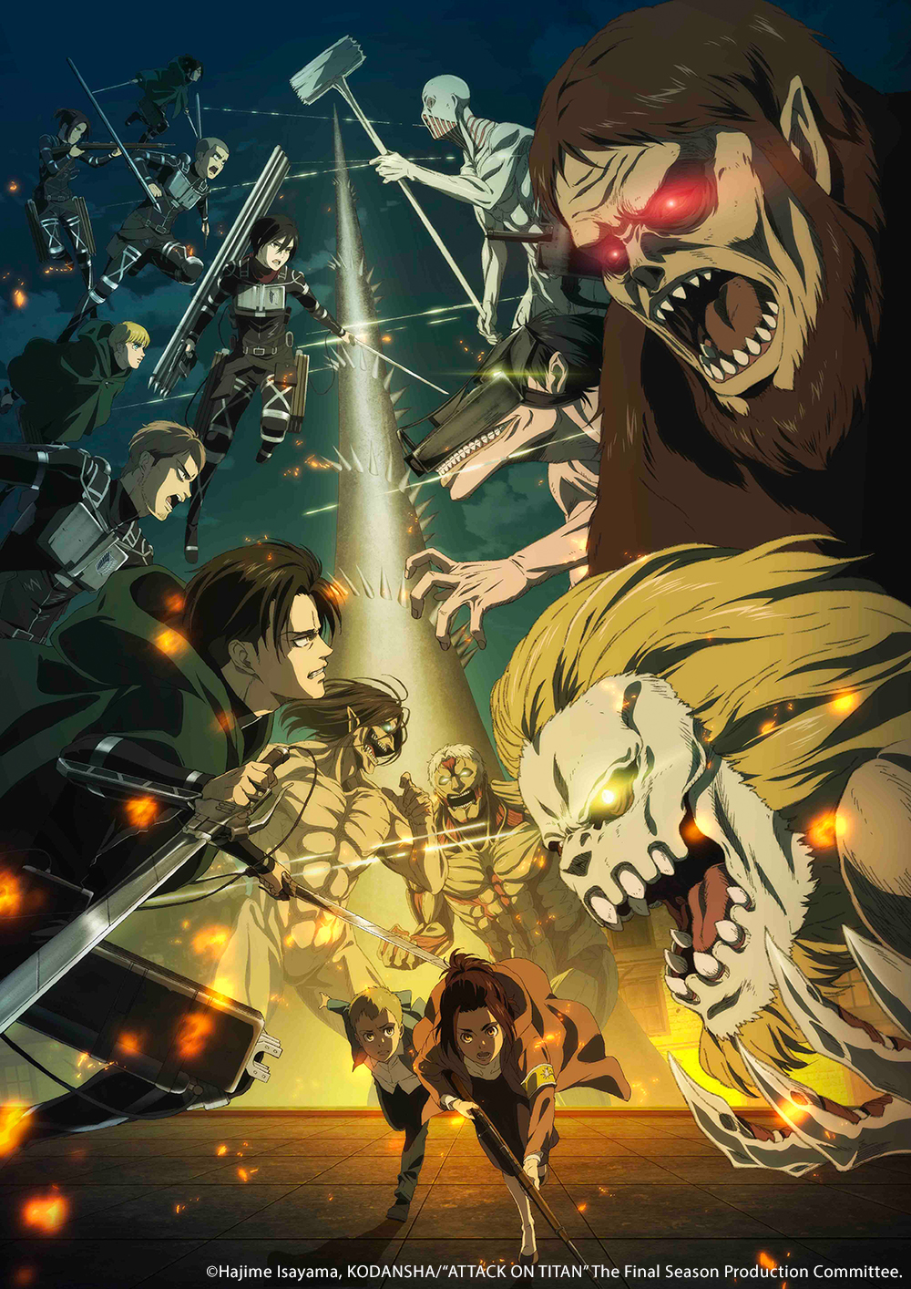 KAZÉ Anime lizenziert Attack on Titan Final Season