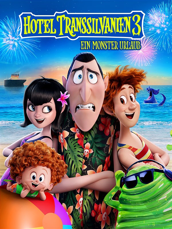Sky Cinema Animation HD: Zur TV-Premiere von Hotel Transsilvanien 3 – Ein Monster Urlaub zeigt Sky zu Ostern viele Animations-Hits