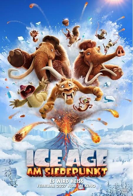 Ice Age: Am Siedepunkt bringt Manni, Sid und Scrat 2027 zurück ins Kino