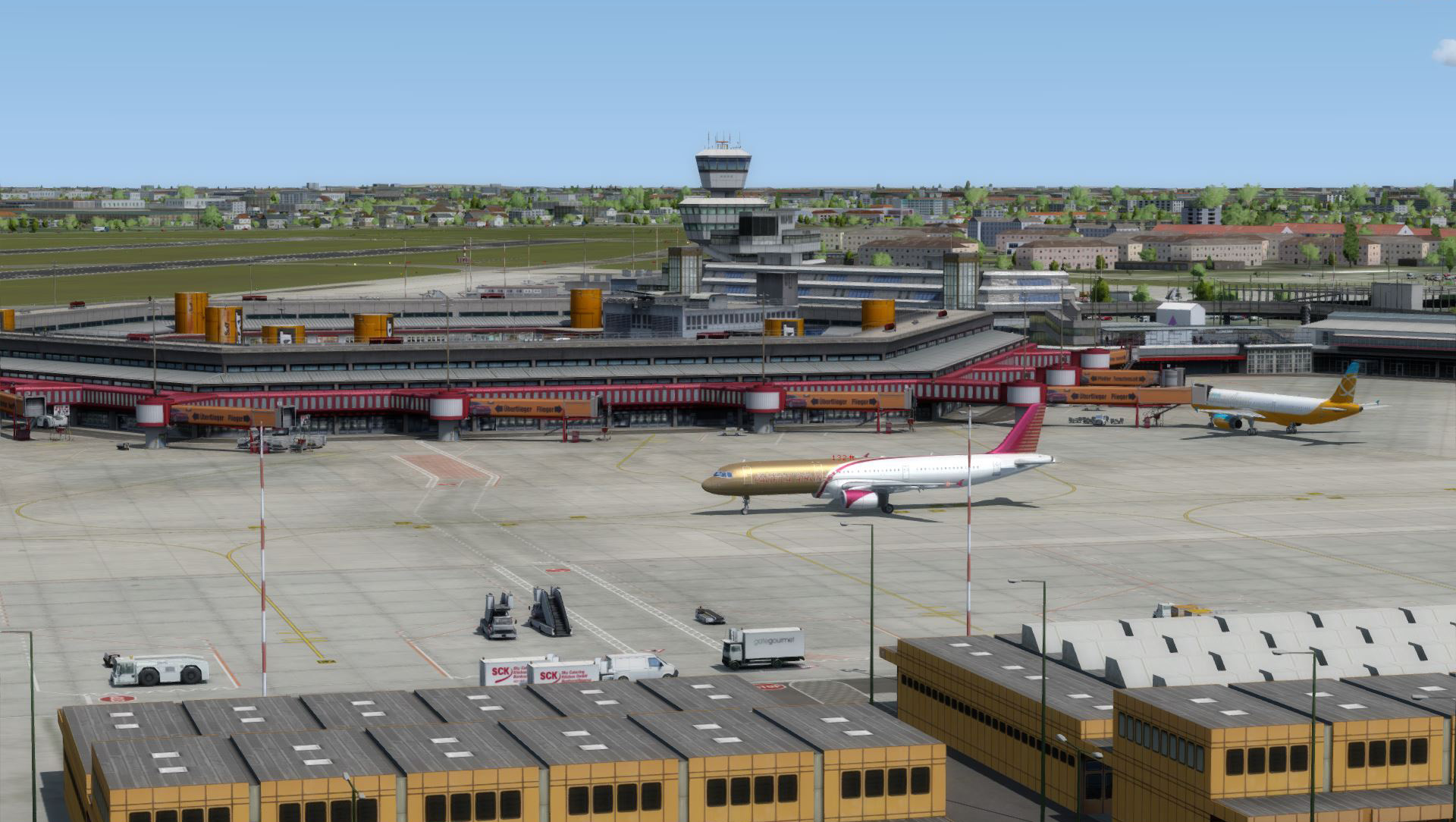 Trotz BER: Aerosoft fliegt Berlin-Tegel weiter an