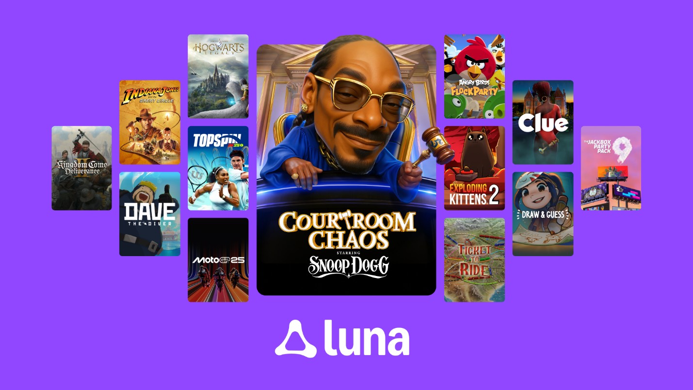 Überarbeitetes Amazon Luna startet mit GameNight und mehr als 50 Spielen für Prime-Mitglieder