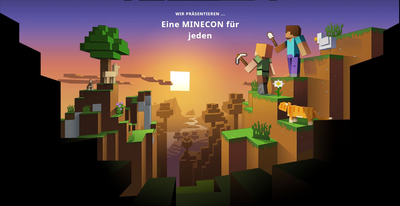 Minecon Earth 2017: Interaktiver Livestream und Gewinnspiel
