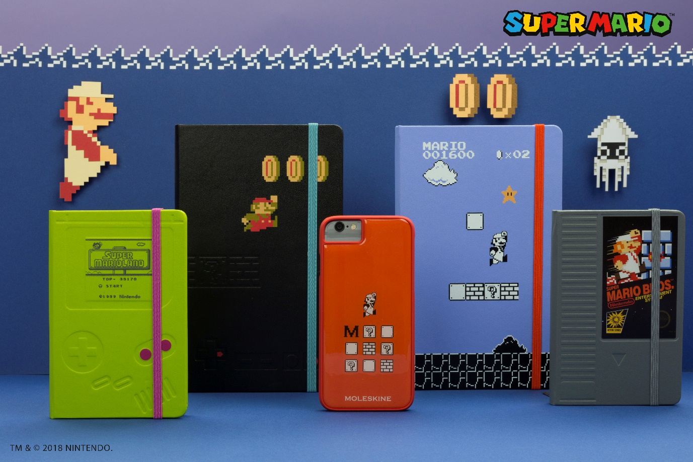 Moleskine Super Mario Limited Edition Collection angekündigt