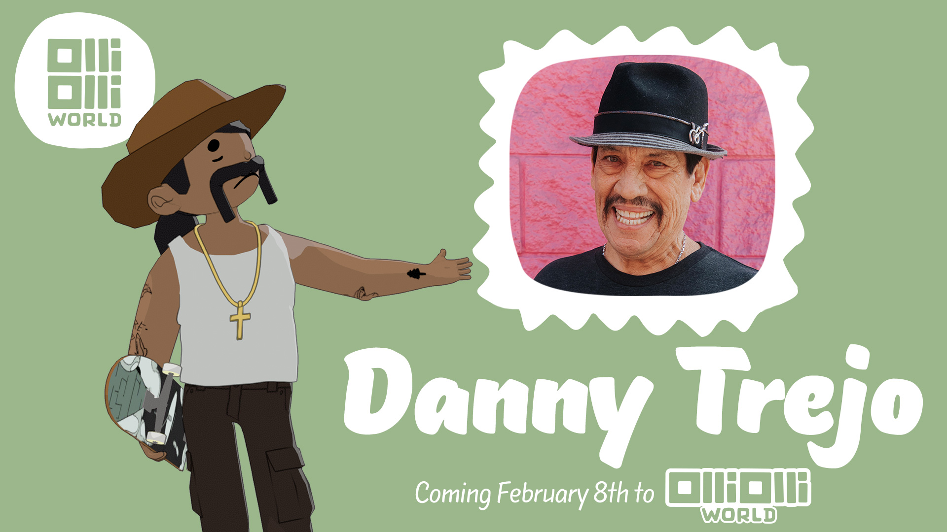 Danny Trejo als In-Game-Charakter in OlliOlli World enthüllt