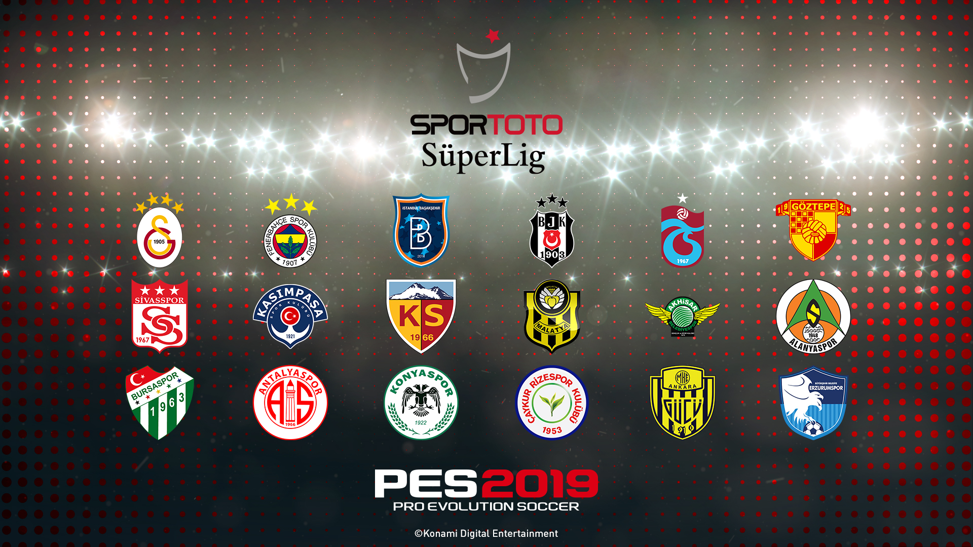 Konami präsentiert die türkische Süper Lig als neueste Lizenz für PES 2019 