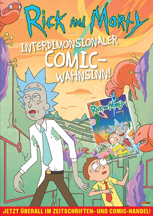 Rick & Morty – die Comics des absoluten Irrsinns kommen!