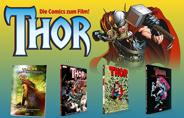 Thor kommt! Die Panini-Comics zum nächsten Superhelden-Blockbuster
