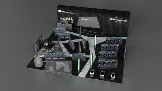 Windows Gaming-Booth auf der gamescom 2019 vorgestellt