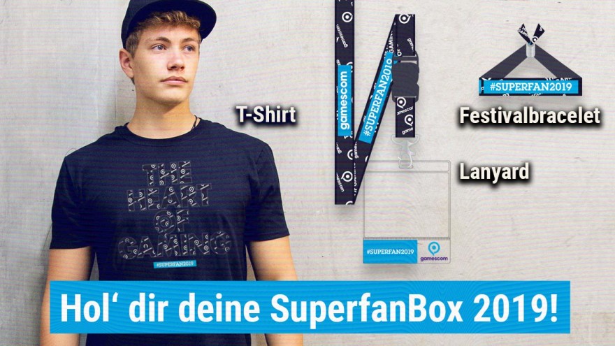 gamescom 2019: Exklusiv und nur für kurze Zeit - die gamescom SuperfanBox