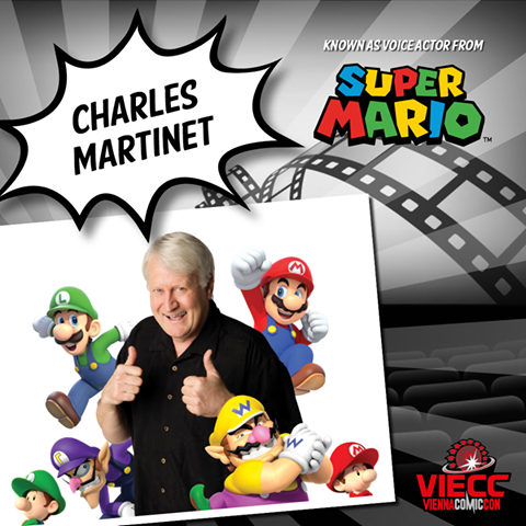 Charles Martinet besucht die Vienna Comic Con