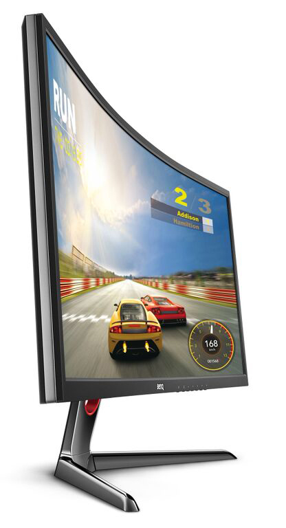 Erster BenQ Curved-Monitor bringt Sim-Racer an die Pole-Position