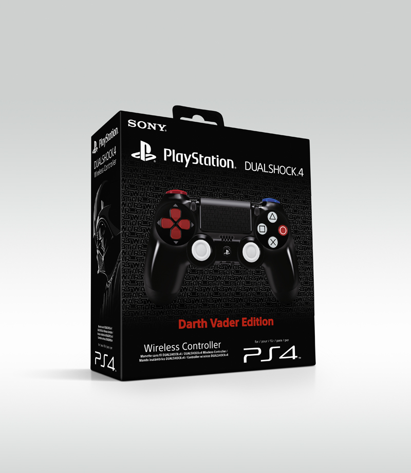 DualShock 4-Controller in der Darth Vader-Edition für PlayStation 4