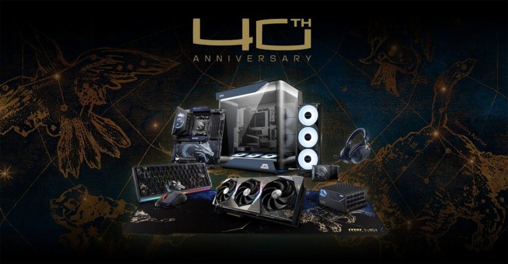 MSI Draco Epic Edition | Limitierte Hardware-Serie feiert das 40. Firmenjubiläum