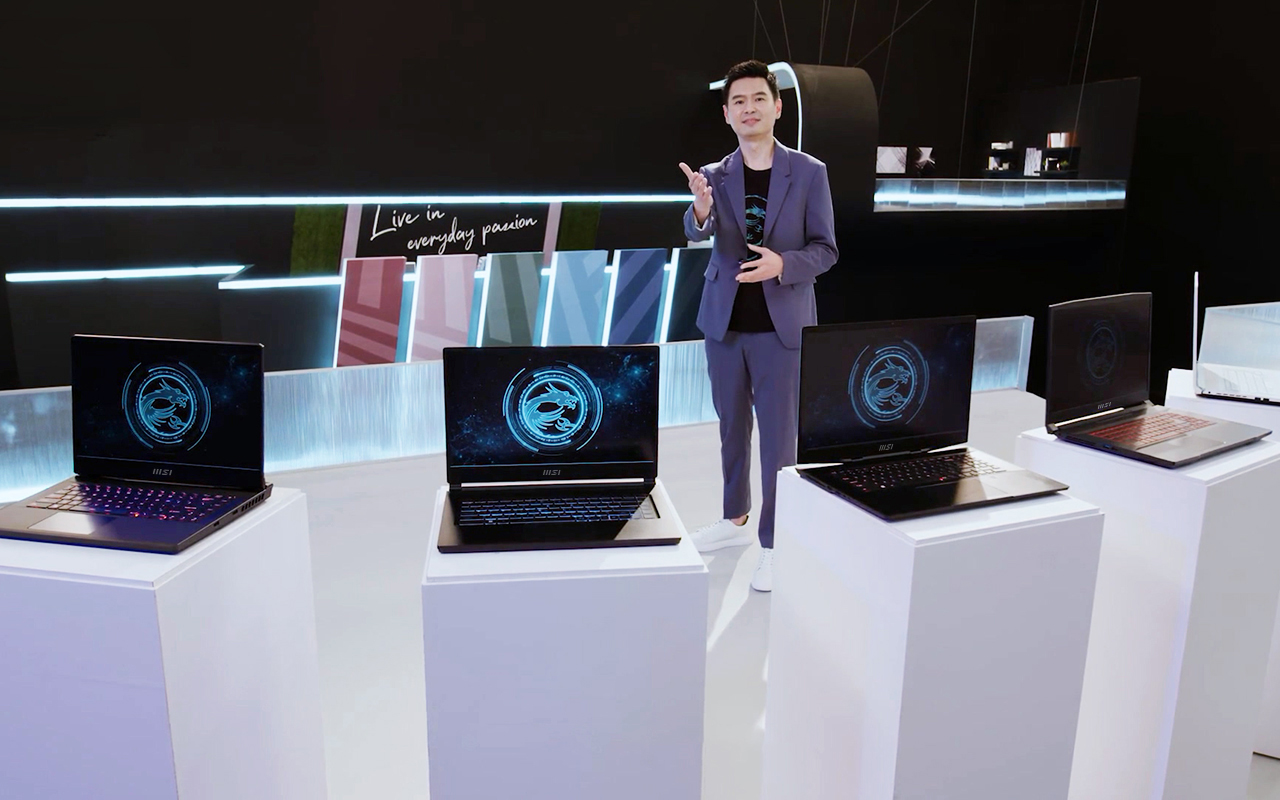 MSI stellt zur CES 2022 neue Gaming- und Creator-Notebooks vor