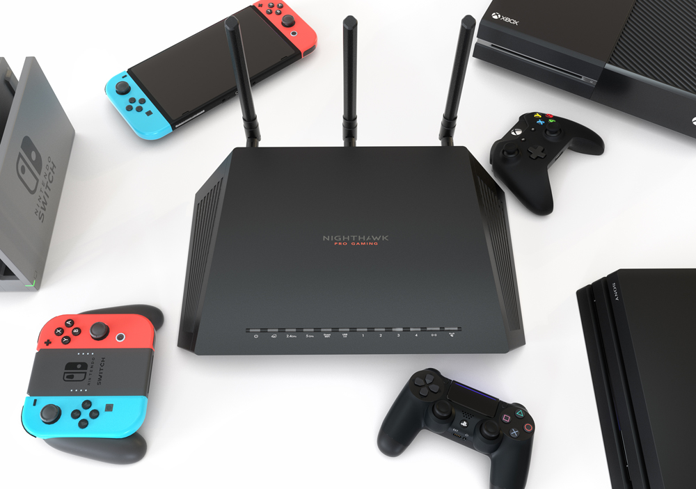 Netgear ergänzt sein Portfolio um das Einstiegsmodell Nighthawk Pro Gaming XR300