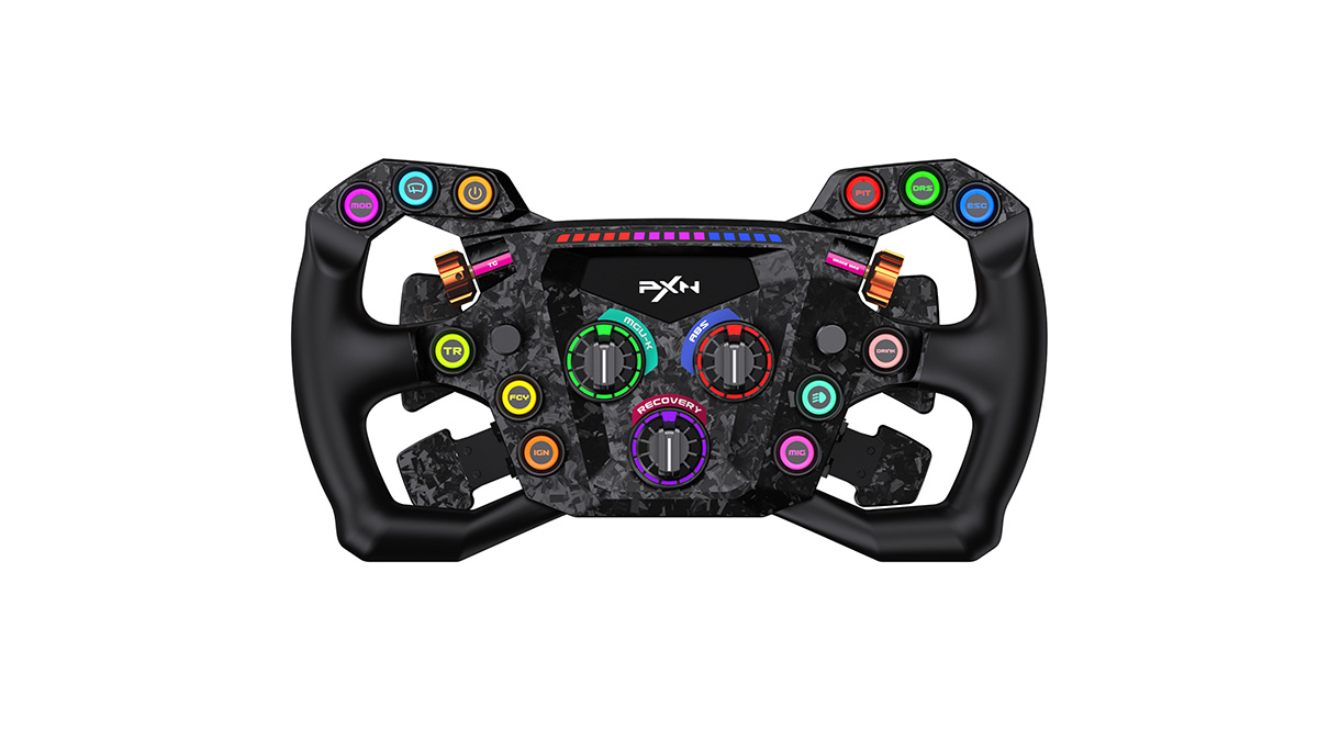 PXN präsentiert mit dem GT One ein neues Sim-Racing-Lenkrad für anspruchsvollere Setups