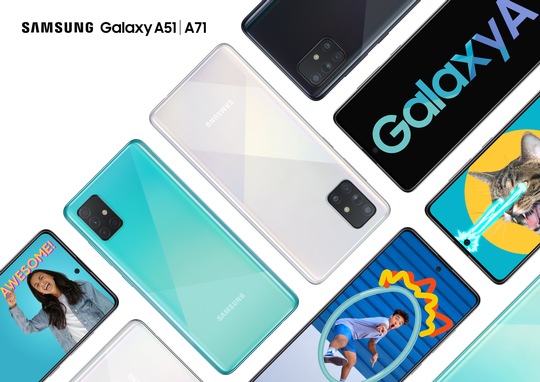 Samsung kündigt das neue Galaxy A71 und das Galaxy A51 an