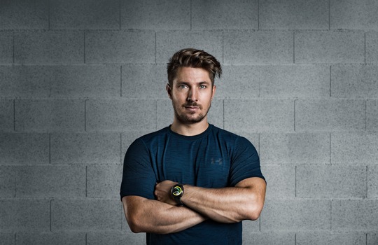 Marcel Hirscher trainiert sich fit mit neuer Smartwatch von Samsung