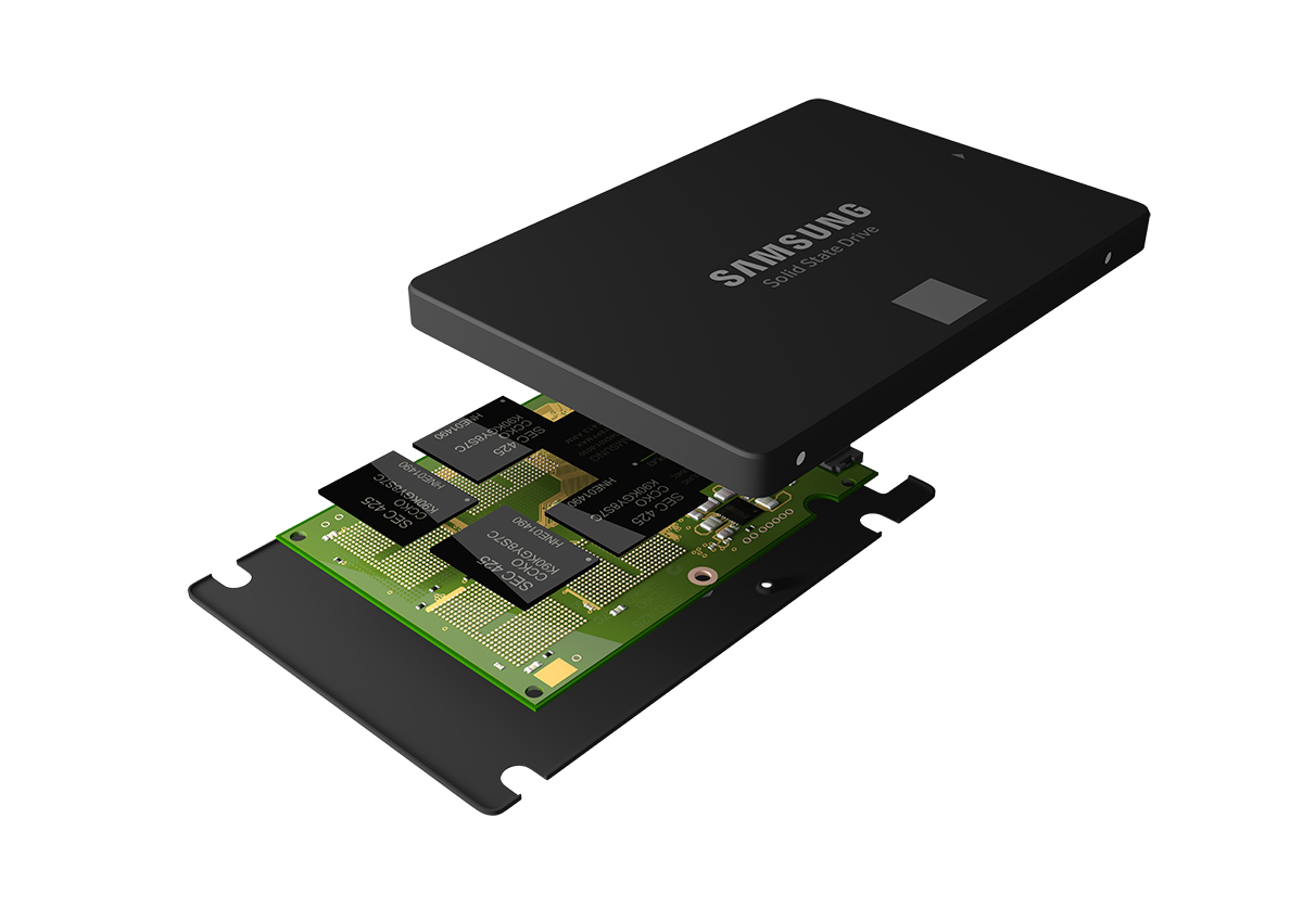 Neue SSD 3D V-NAND Speichertechnologie