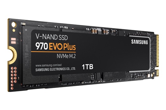 Neue NVMe SSDs: Samsung setzt mit 970 EVO Plus weiter auf Performance