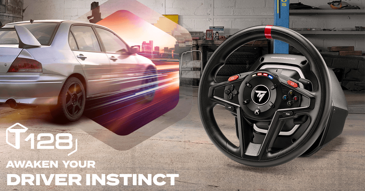 Thrustmaster T128 Racing Wheel in Paris vorgestellt