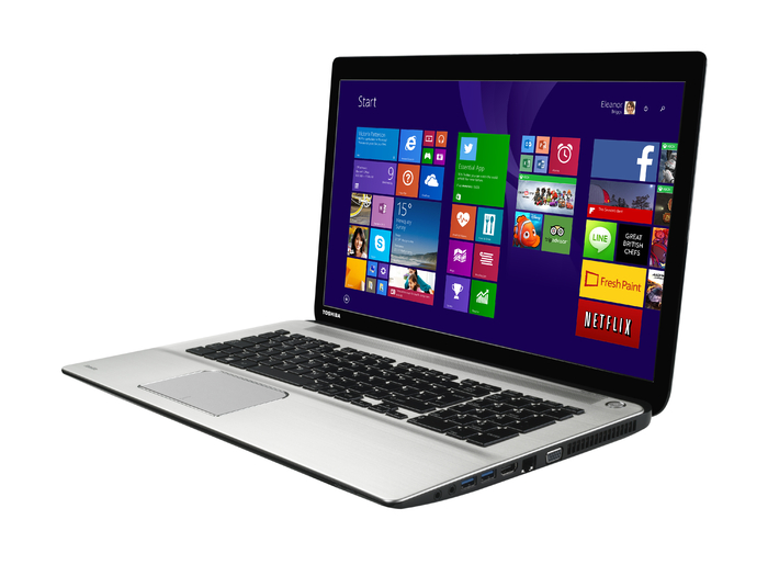 Toshiba P70-B-Serie: Eleganz und Leistung  im 17 Zoll-Format