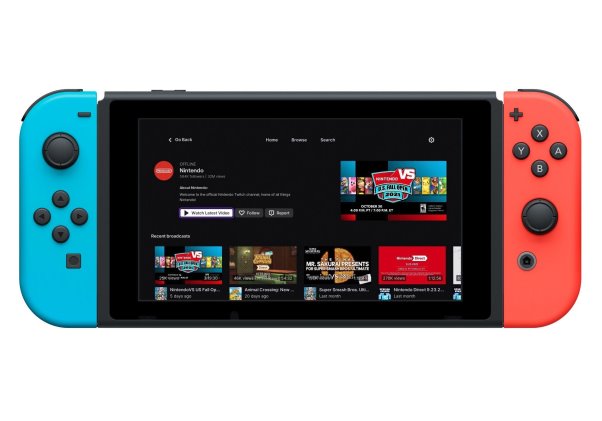Neue App: Twitch kommt auf die Nintendo Switch